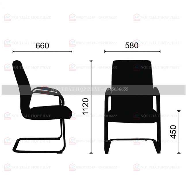 Ghế Họp M1108 -03